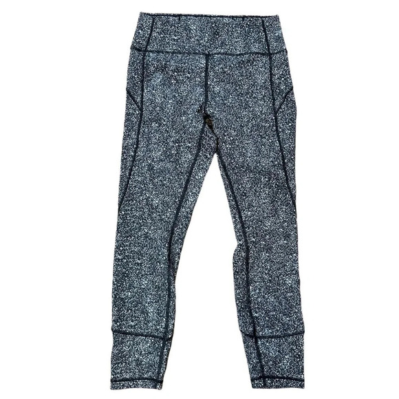 Lululemon In Movement Everlux 25" Tight in Starlight Black. Sz: 8 - Picture 9 of 12